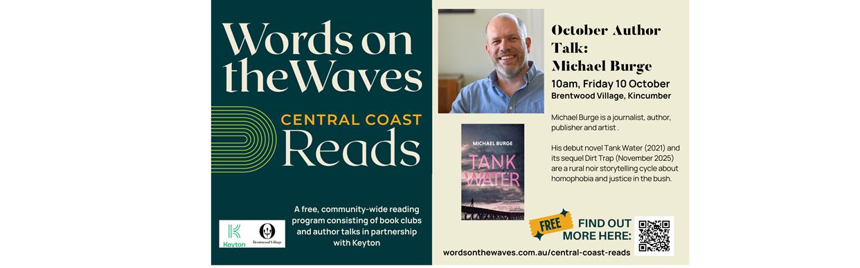 Central Coast Reads Author Talk: Michael Burge