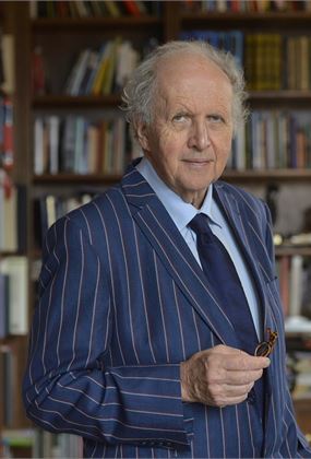 A literary high tea with Alexander McCall Smith