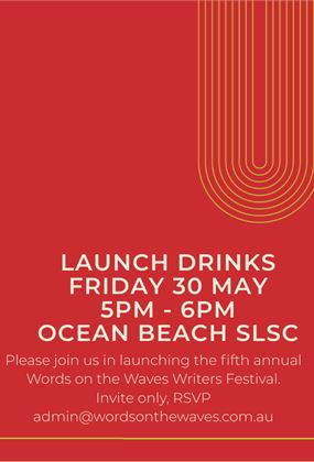 Words on the Waves 2025 Launch Drinks